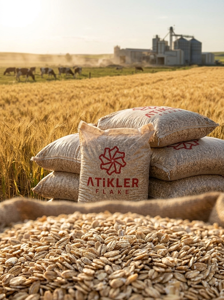 Arpa Flake Üretim Detay